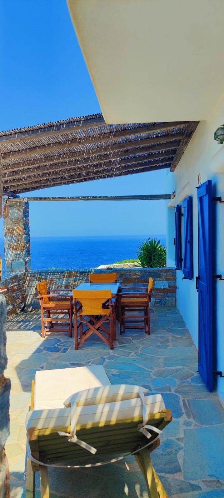 Syros Apartments Suites Chryssonisos Kini Екстериор снимка