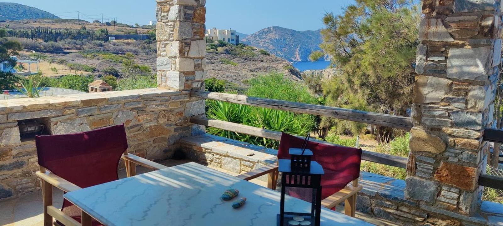 Syros Apartments Suites Chryssonisos Kini Екстериор снимка