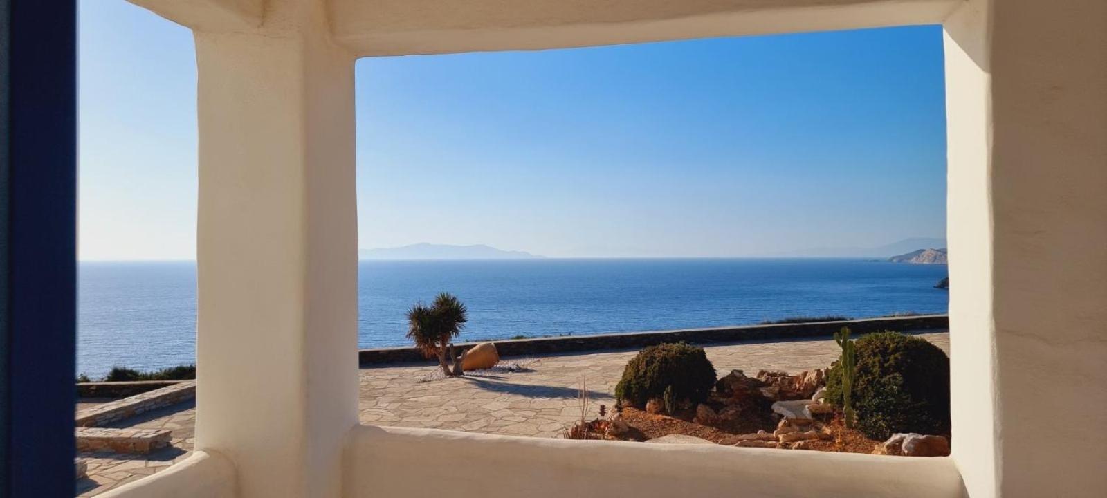 Syros Apartments Suites Chryssonisos Kini Екстериор снимка